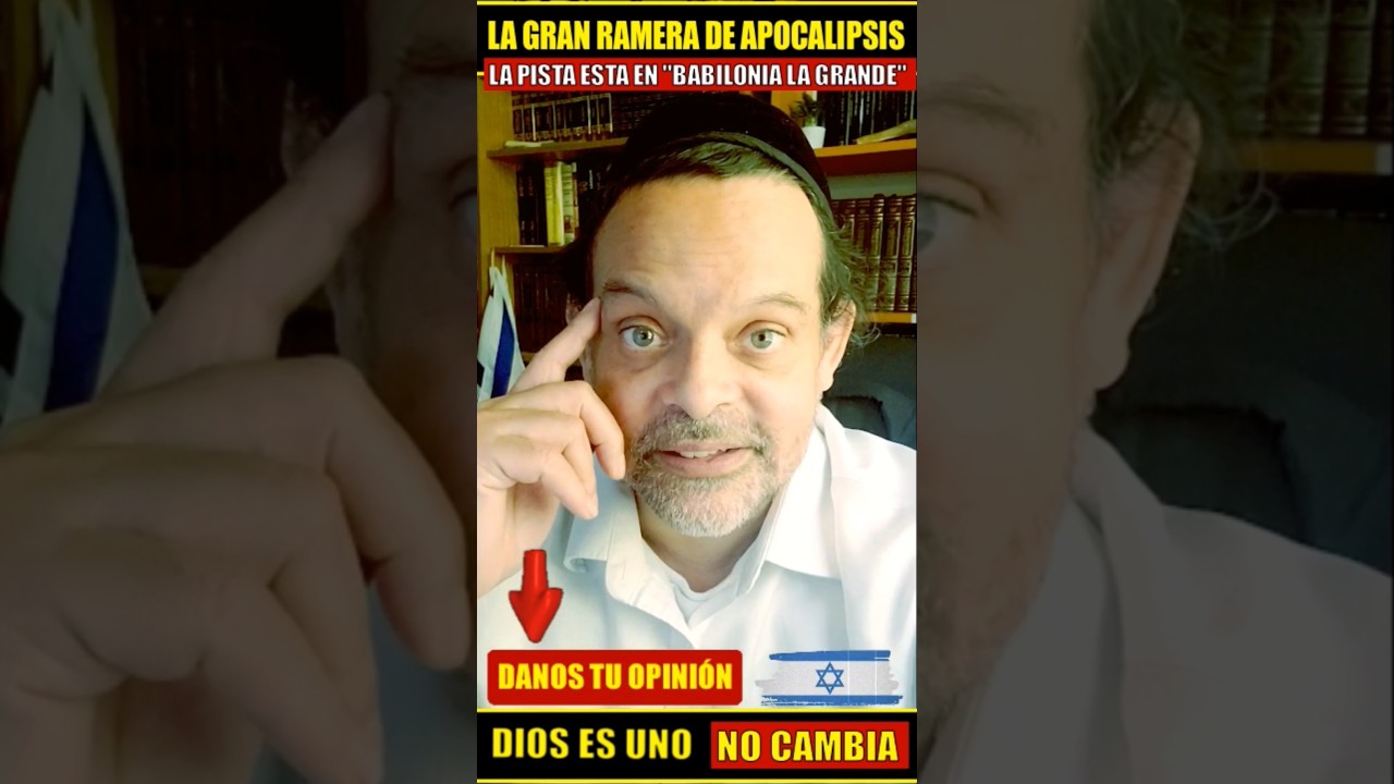 🤔 Judio revela &iquest;Qui&eacute;n es La Gran Ramera del Apocalipsis?