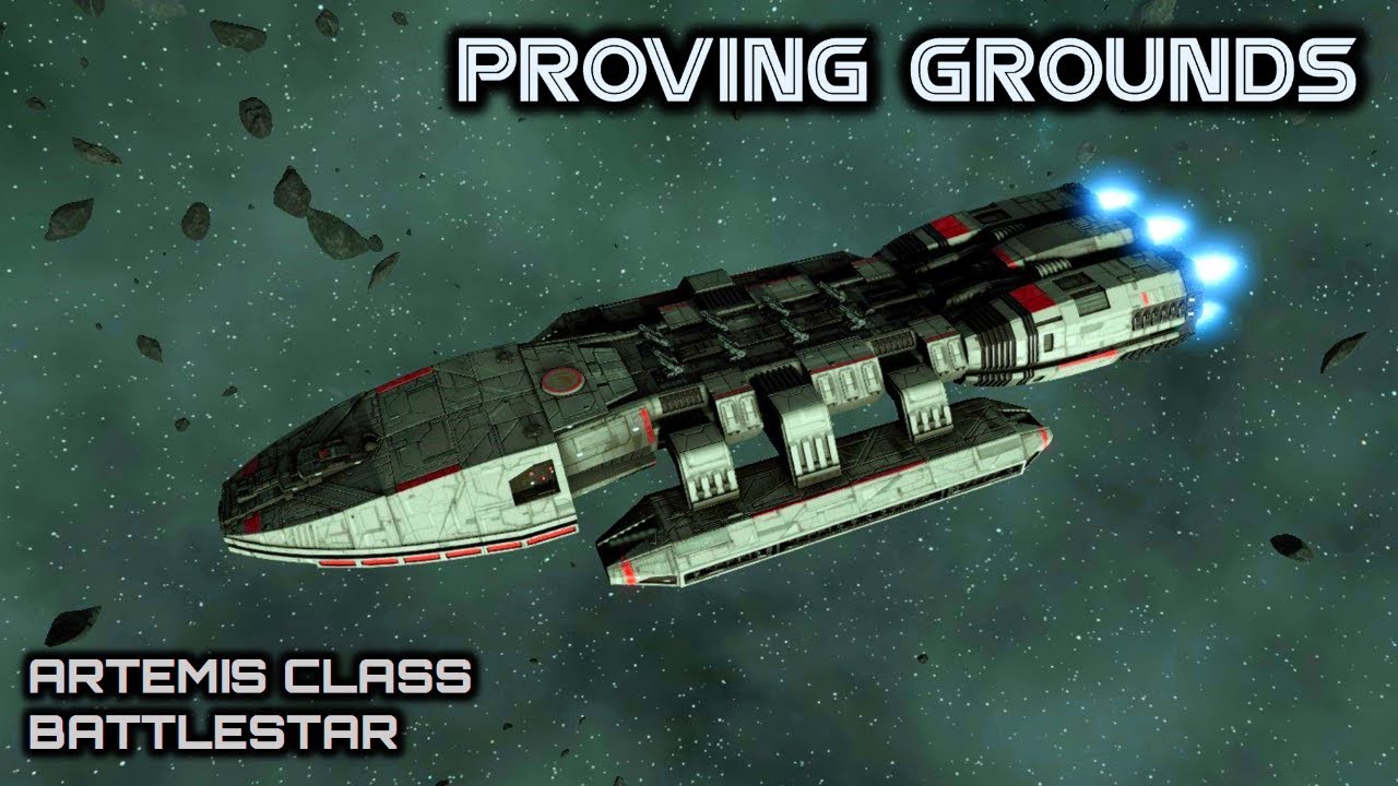 Battlestar Galactica: Artemis Class Battlestar - Deadlock Proving Grounds - Spacedock
