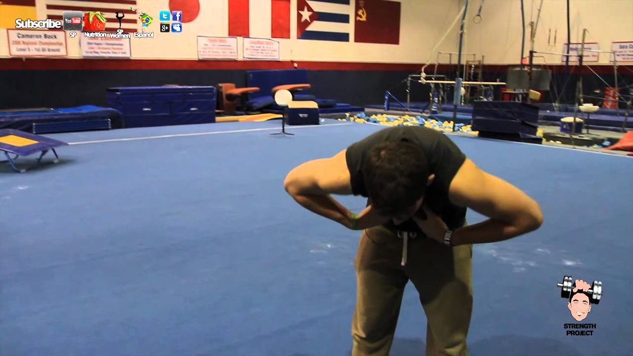 Learn How to do a handstand forward roll tutorial