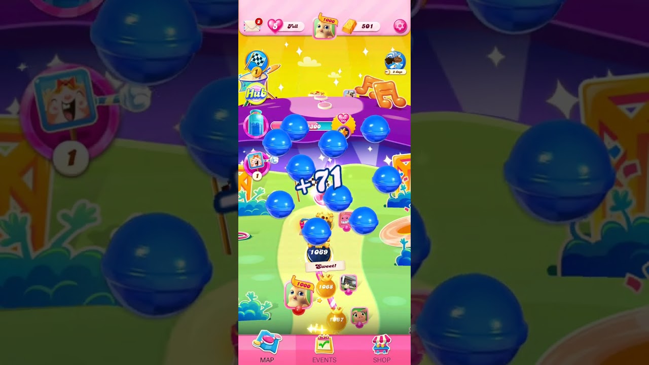 Candy Crush Level - 1067-1070