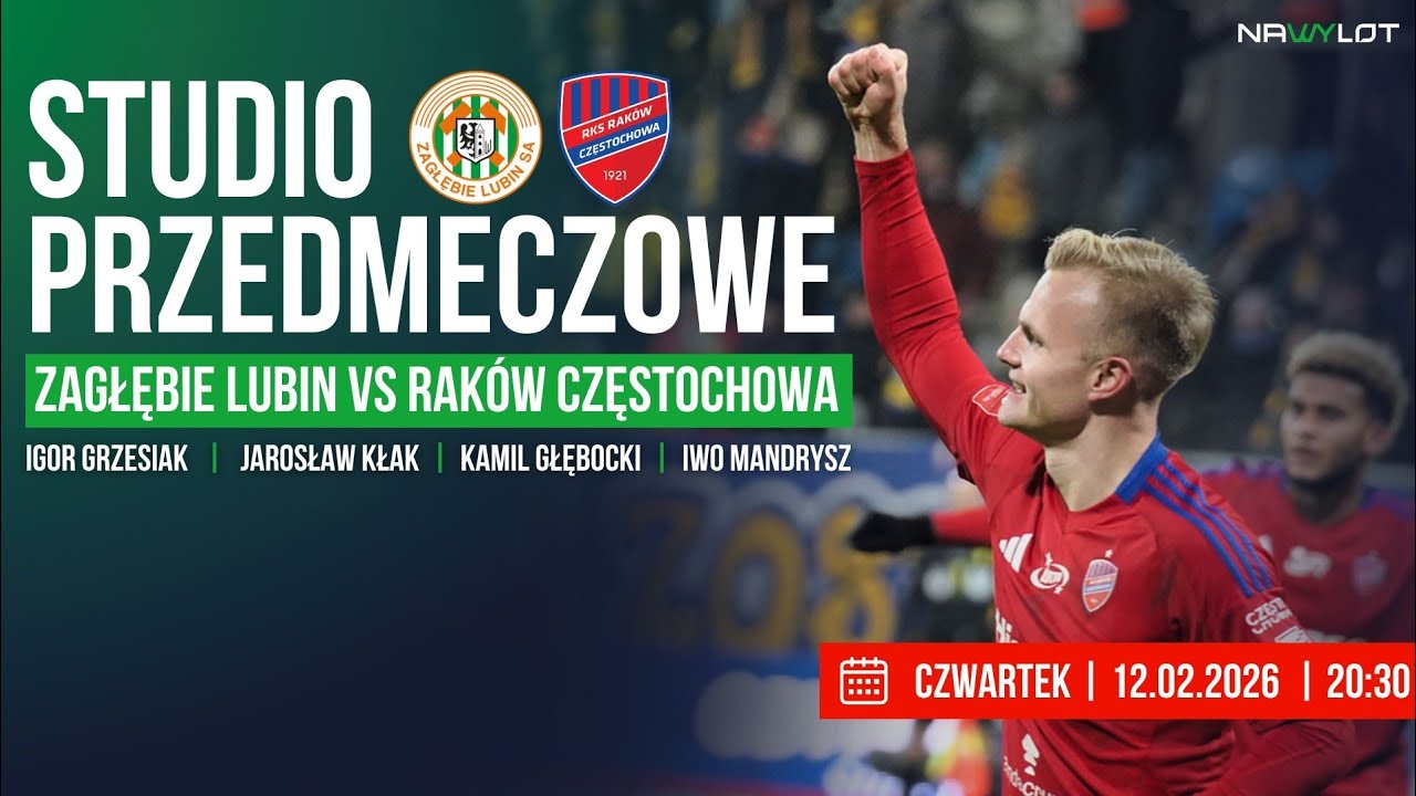 RAKÓW CZĘSTOCHOWA VS BRUK-BET TERMALICA NIECIECZA | STUDIO PRZEDMECZOWE