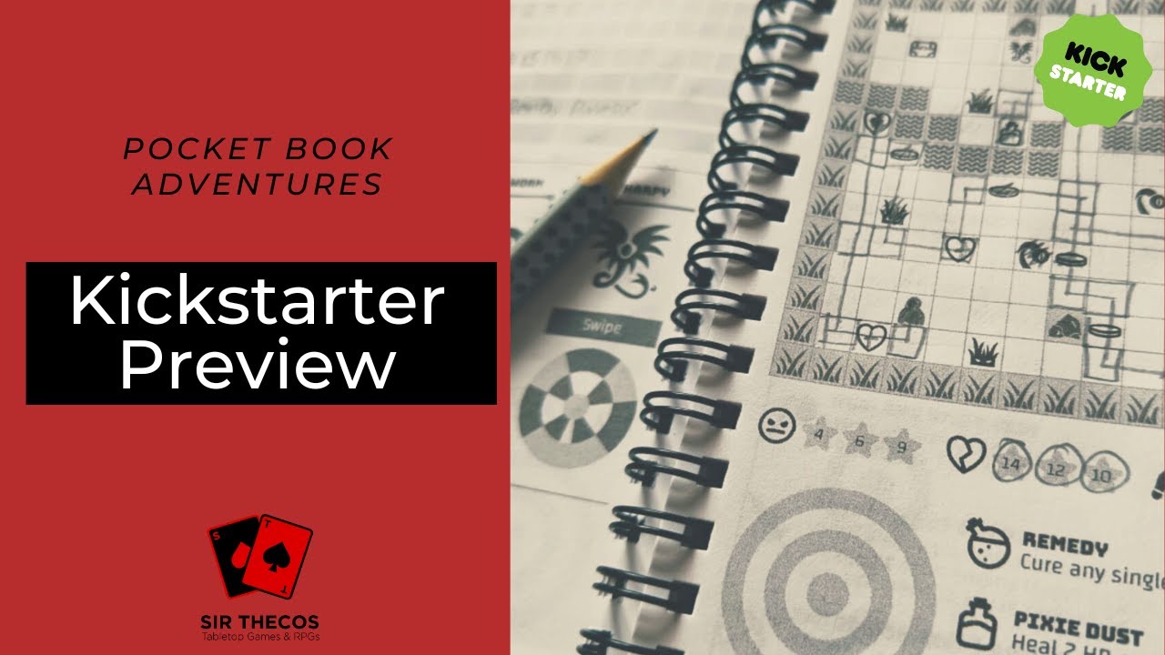 Kickstarter Preview | Pocket Book Adventures