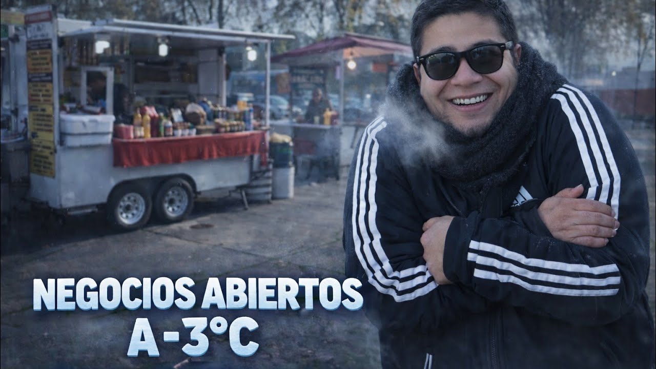 Con sensación de -6°C: así se vive la calle cuando el frío pega duro