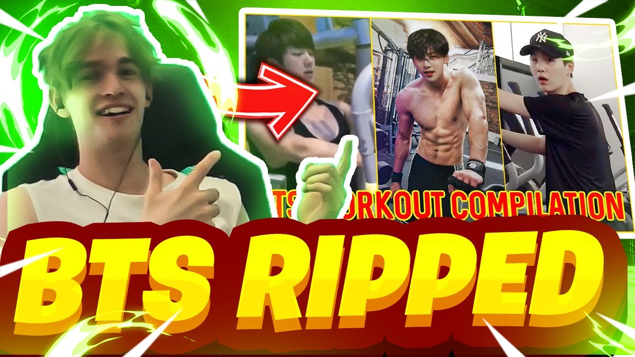 BTS Workout Compilation Reaction