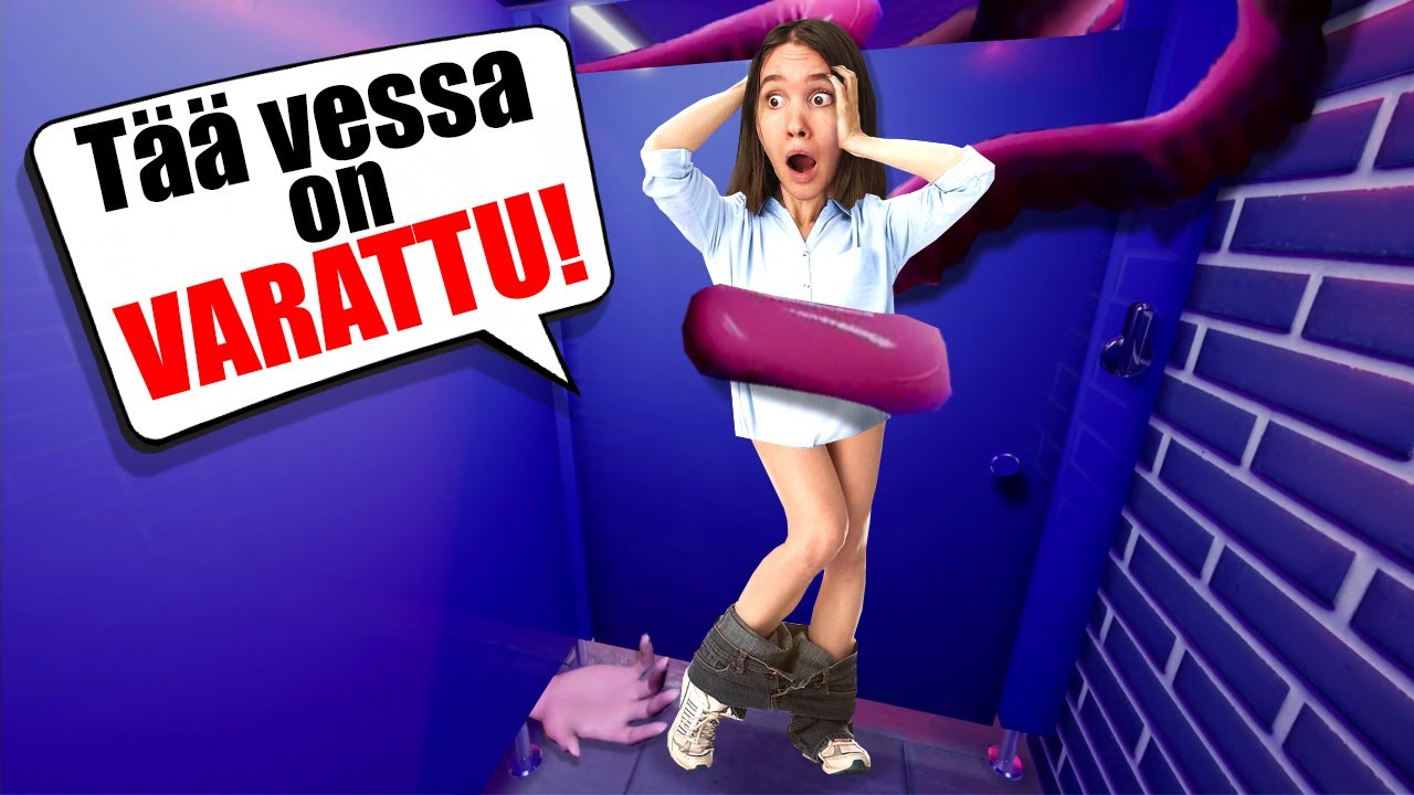 Kimppuuni HYÖKÄTTIIN Vessassa