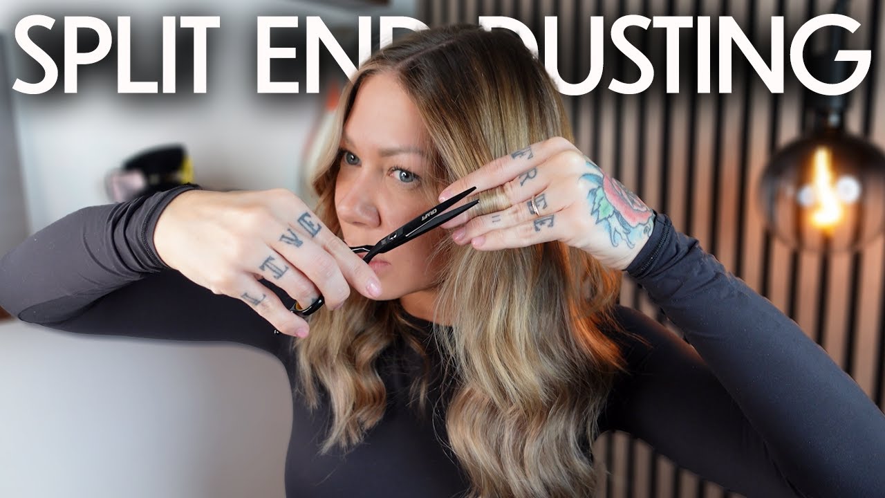 how to surface dust your hair (for midshaft breakage)