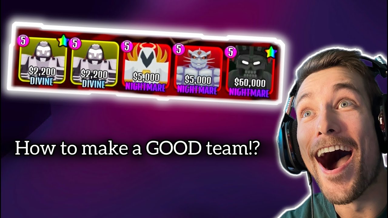 How To Make A GOOD TEAM in The House (TD) on ROBLOX