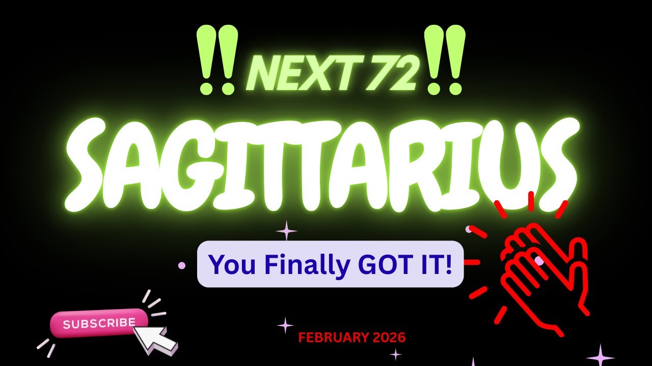 🔥SAGITTARIUS ♐️ NEXT 72 — YOU FINALLY GOT IT 👏✨ #WellDeserved
