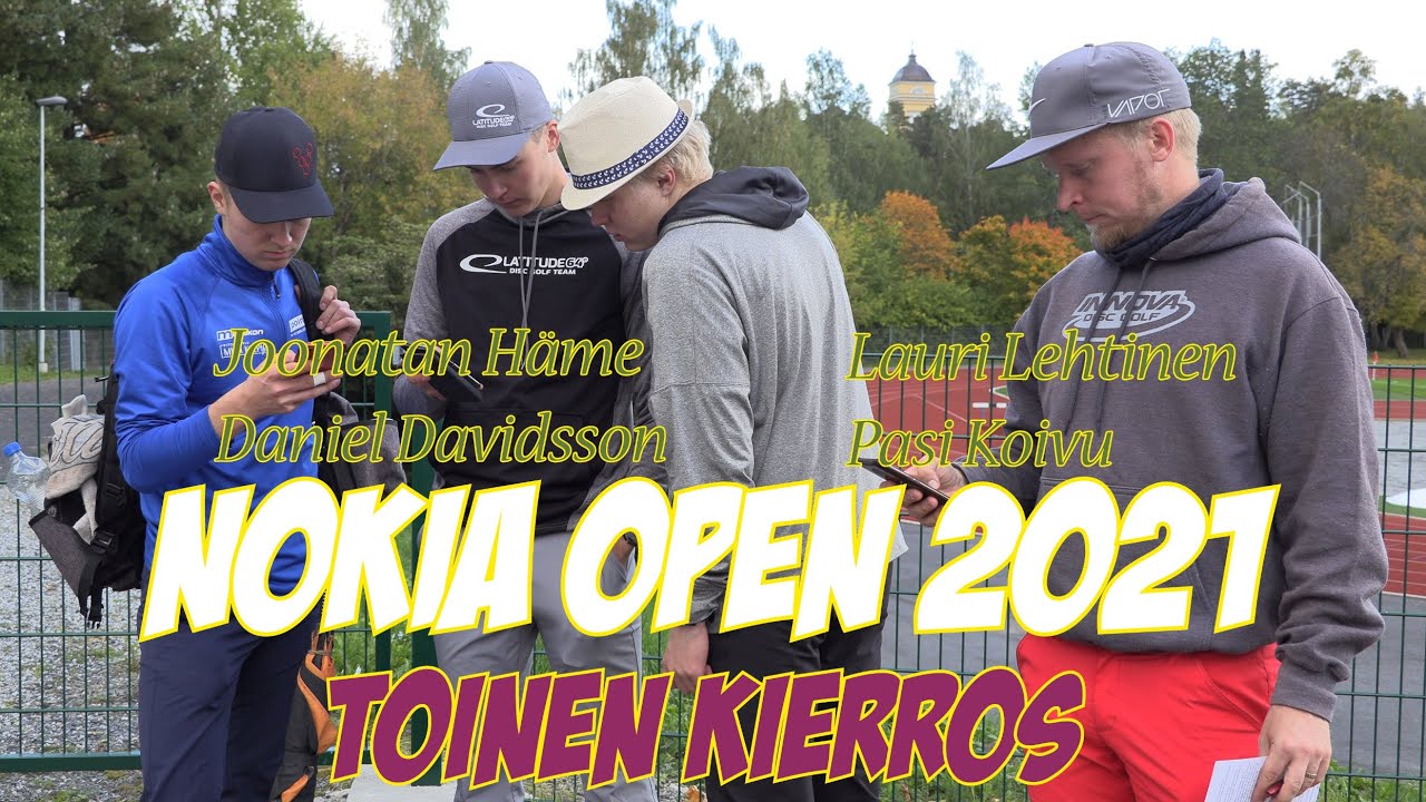 lcgm8 Disc Golf - Prodiscus Nokia Open 2021 toinen kierros