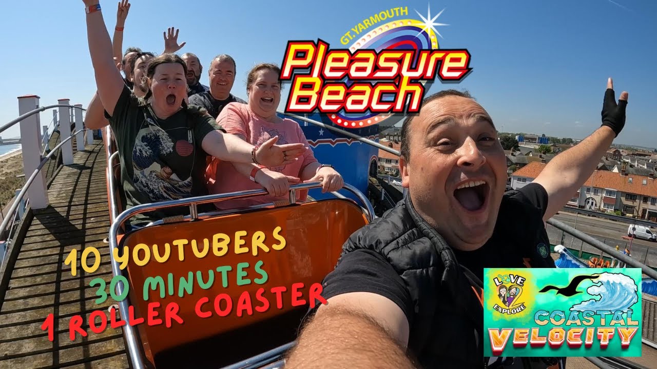 Exclusive Ride Time on Roller Coaster at Great Yarmouth Pleasure Beach