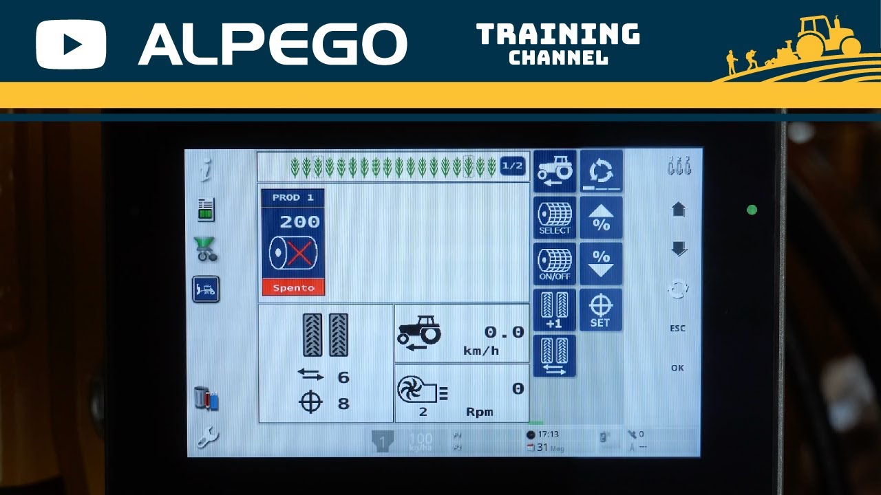 Setting [TC7 monitor] | ALPEGO AS-PRO multifunctional front hopper