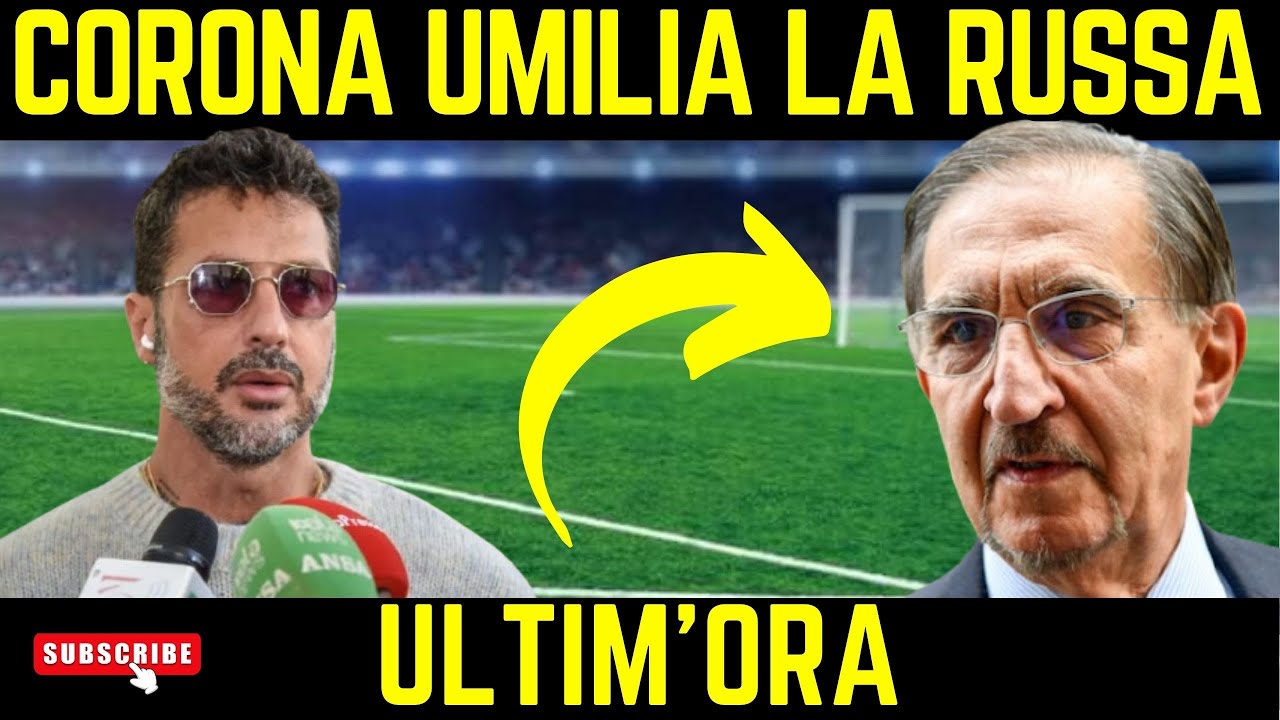 CORONA BOMBA: SMASCHERA LA RUSSA E L’INTER! ECCO COME HANNO FERMATO TUTTO!
