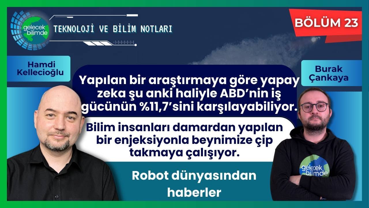 Teknoloji ve Bilim Notları #23 // Bilim İnsanları Beynimize &Ccedil;ip Takmaya &Ccedil;alışıyor!
