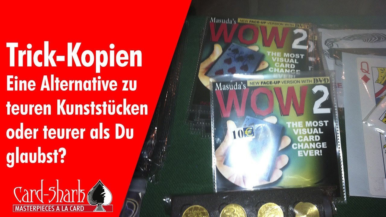 Trick-Kopien - Eine Alternative zu teuren Kunststücken?