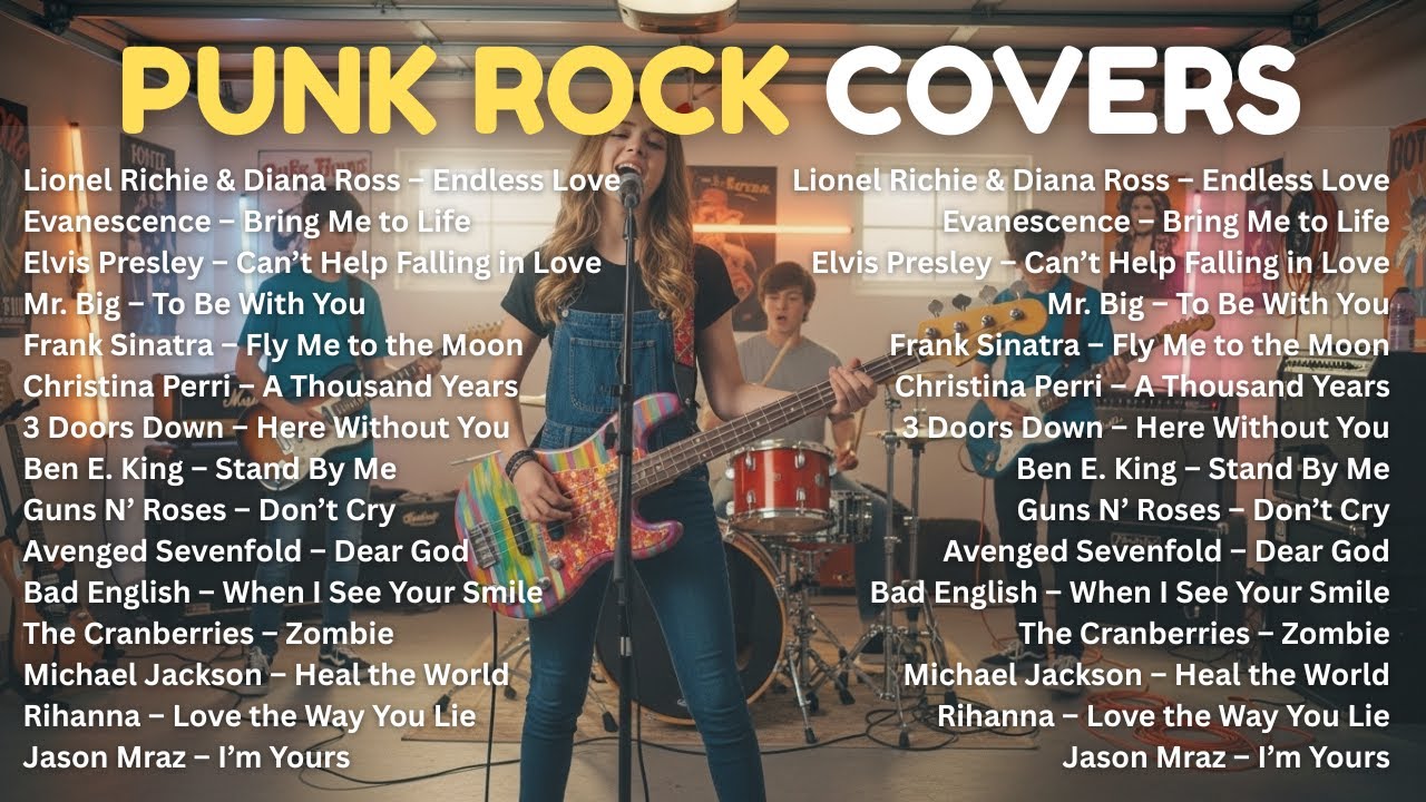 Punk Rock Covers with Classic 2000s Energy🤘🔥