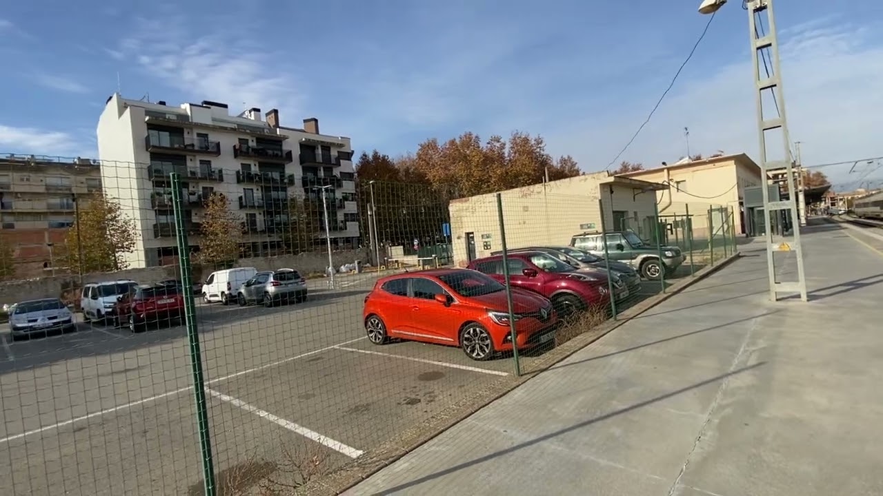 Estação de trem renfe de Figueiras espanha..