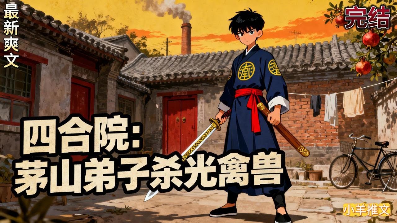 完结《四合院：茅山弟子杀光禽兽》茅山弟子林峰魂穿四合院，全院恶人。林峰穿越四合院只有一天寿命，利用茅山术杀掉众禽兽才能续命，身负大仇，毫不手软，禽兽无一幸免！#小说  #推文  #重生 #爽文 #有聲