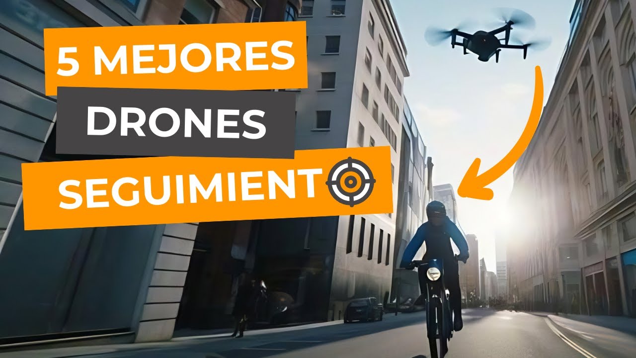 🔶 5 mejores DRONES con SEGUIMIENTO AUTOM&Aacute;TICO en 2025 📍 MODO FOLLOW ME con CALIDAD y PRECIO ✅