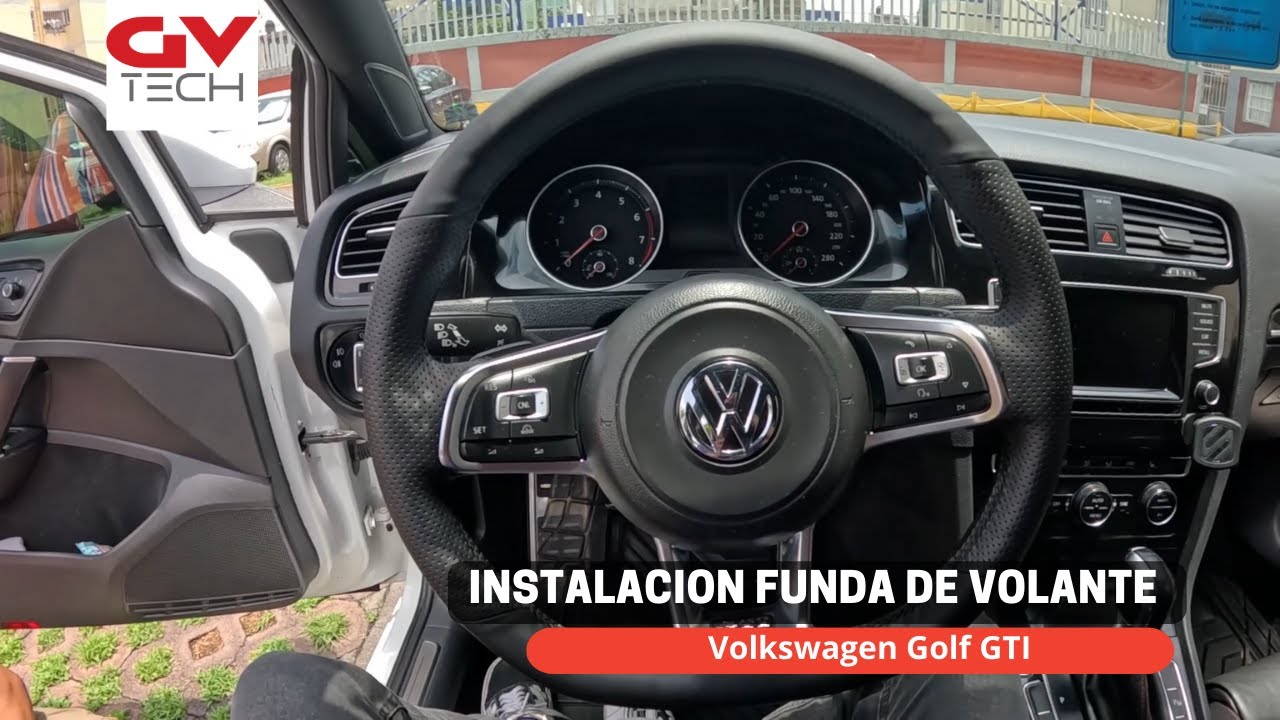 Instalación de Funda de volante VW Golf GTI
