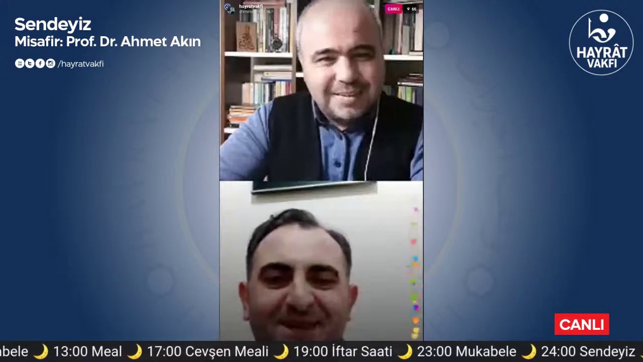 Sendeyiz (28 Nisan 2020 Salı) - Misafir: Prof. Dr. Ahmet Akın