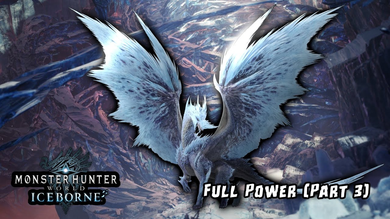 Monster Hunter World: Iceborne - Velkhana Full Power Bossfight (PART 3)