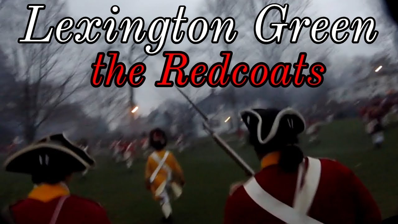Lexington Green 2019, a British Soldier's View (raw footage)