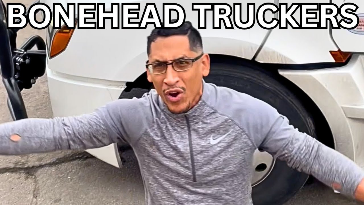 Разгневанные водители грузовиков на стоянке для грузовиков | Bonehead Truckers