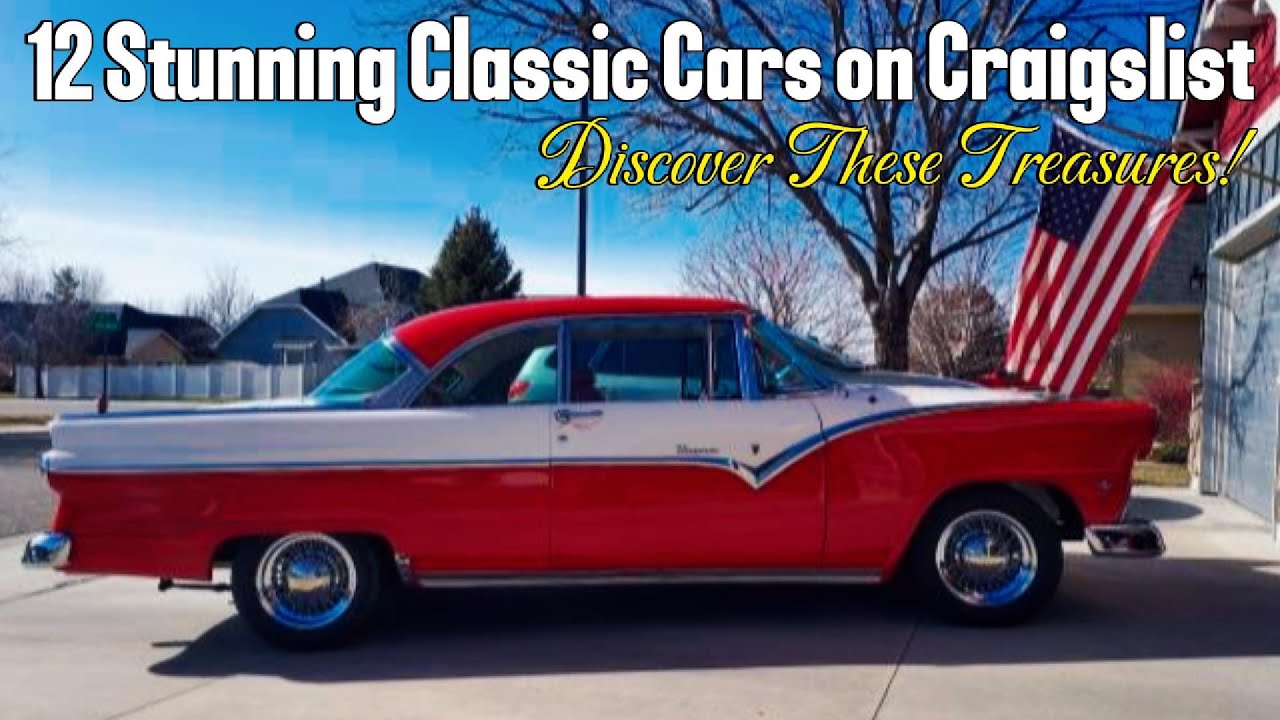 Classic Car Treasures 12 Must See Craigslist Finds!