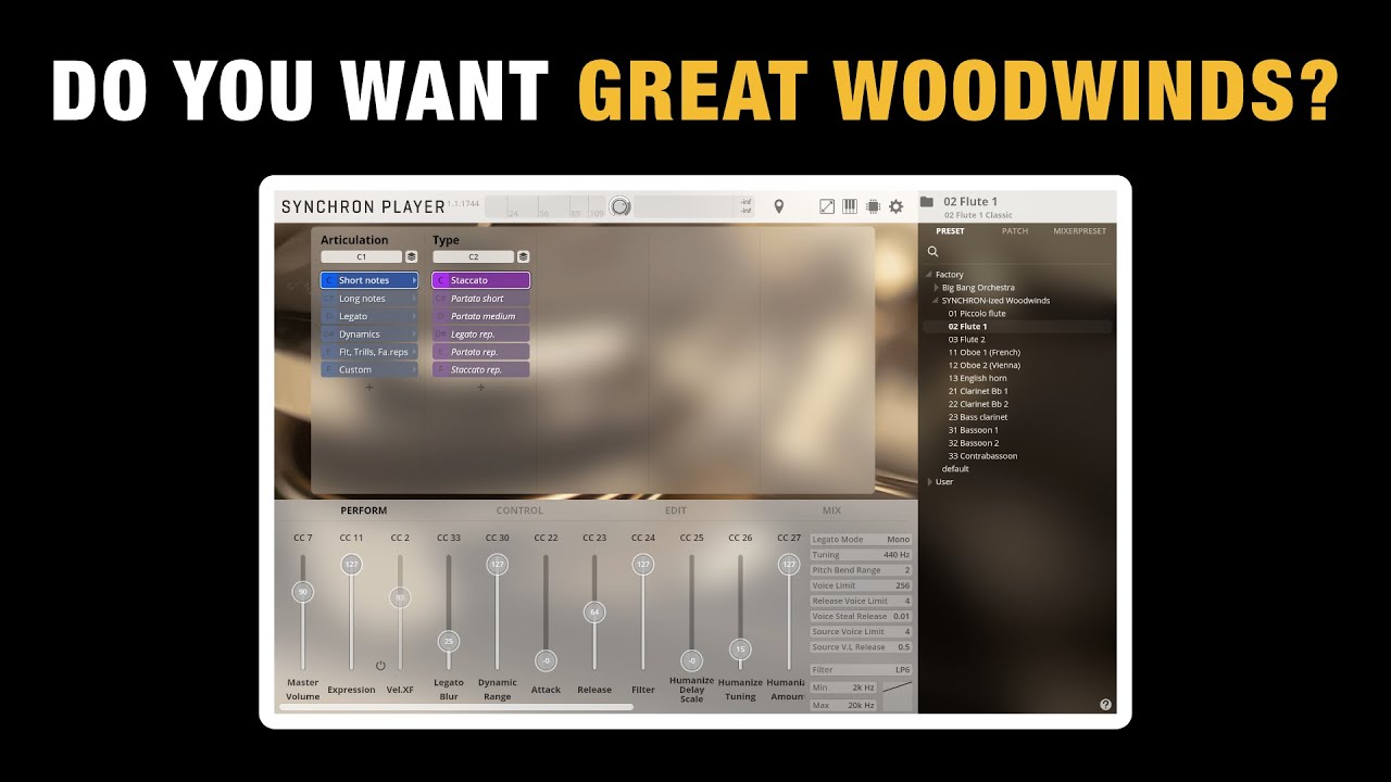 Do you want Great Woodwinds (VSL Woodwinds Review)