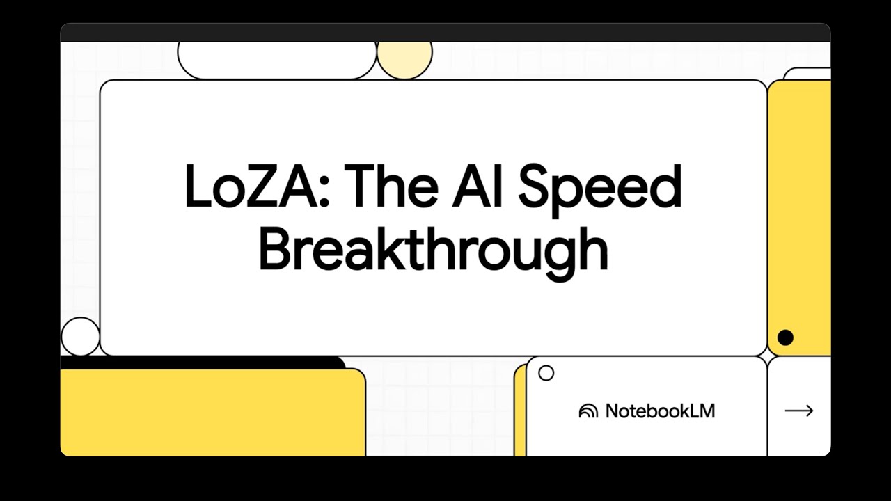 LoZA: Прорыв в скорости искусственного интеллекта