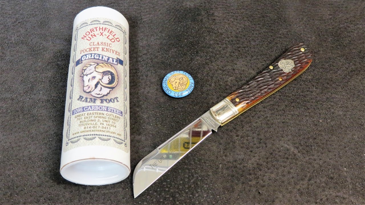 GEC Northfield #93 Ram Foot:  Troubled Times... Awesome Knife!