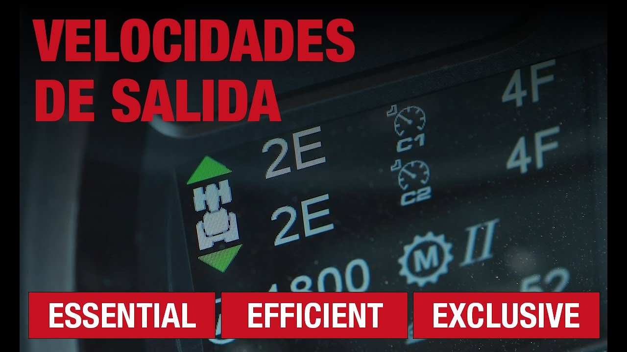 CONFIGURACIÓN | VELOCIDADES DE SALIDA