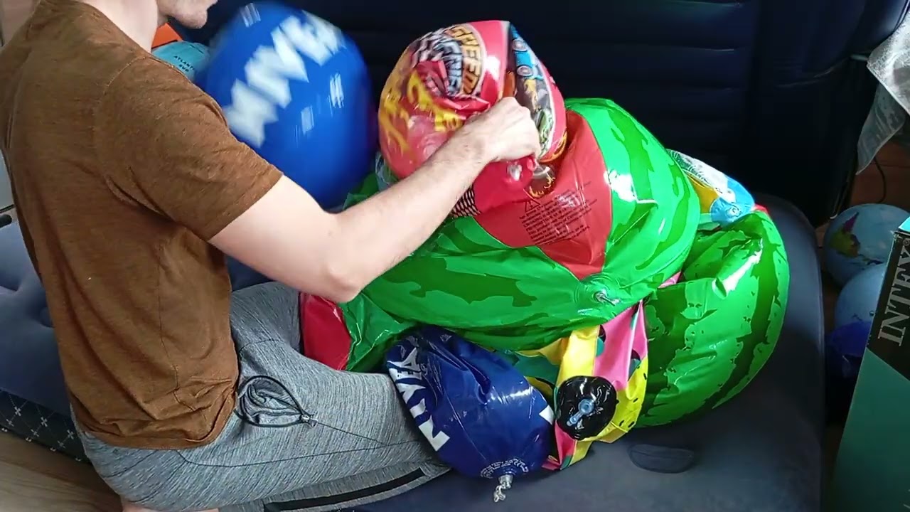 Deflatable beach ball part 2