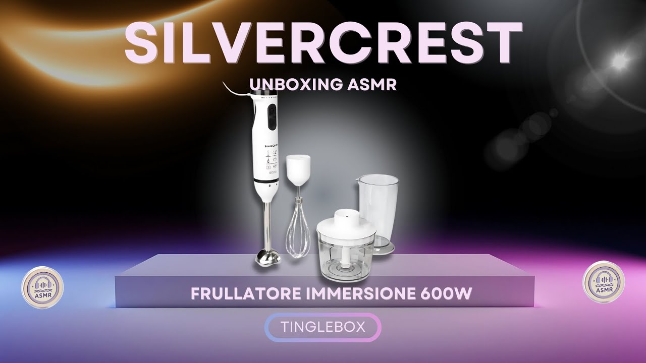 Silvercrest Hand Blender LIDL 600W Unboxing - ASMR