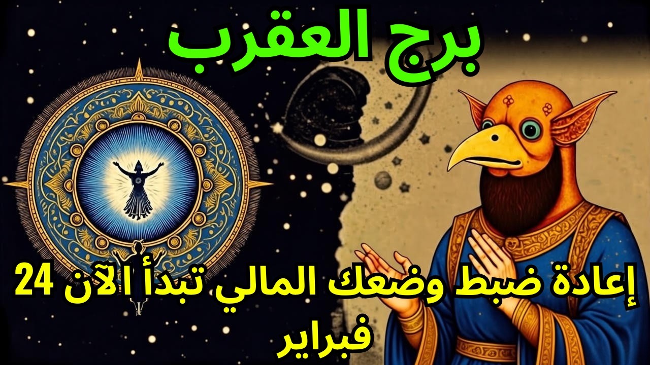 برج العقرب ♏ تبدأ إعادة ضبط وضعك المالي في 24 فبراير – دورة ثروة تمتد لـ 36 عامًا تبدأ لصالحك 🔥💰