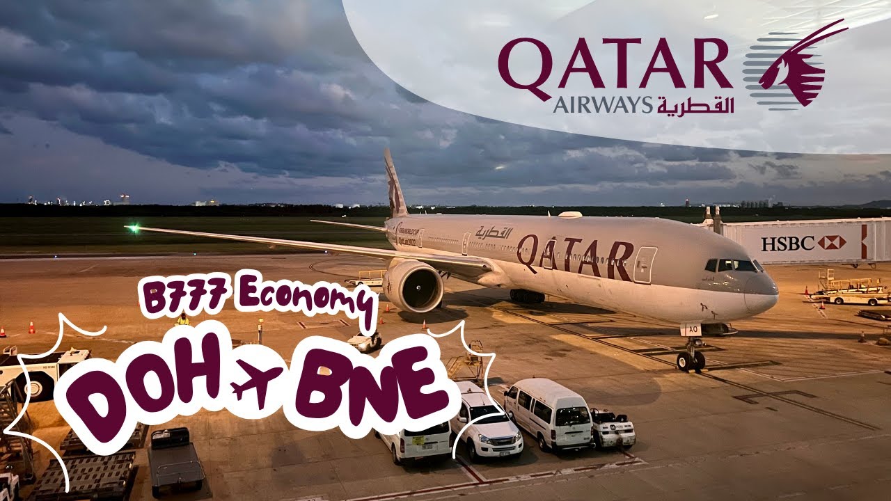 QATAR AIRWAYS Doha to Brisbane | BOEING 777-300ER | QR898