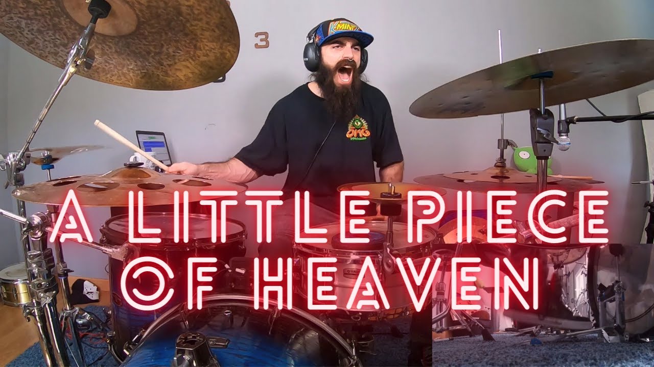 A LITTLE PIECE OF HEAVEN | AVENGED SEVENFOLD - SINGLE PEDAL DRUM COVER.