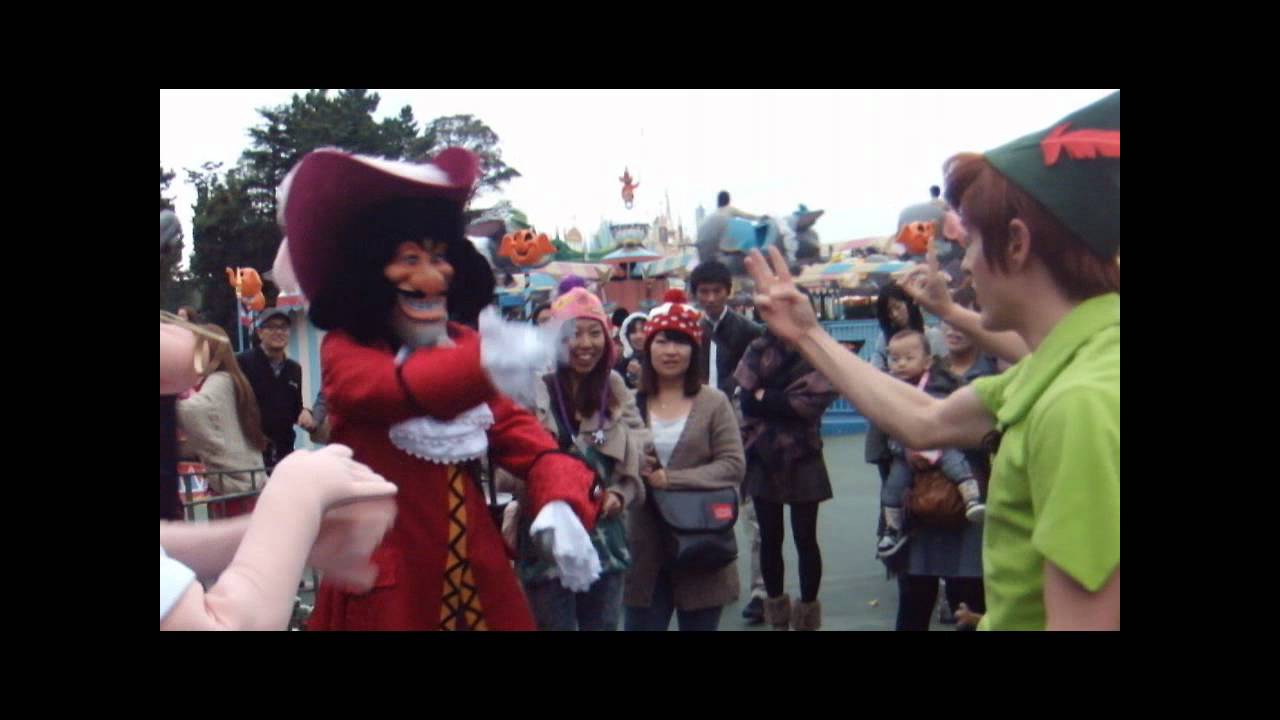 Peter Pan vs Captain Hook!! Tokyo Disneyland
