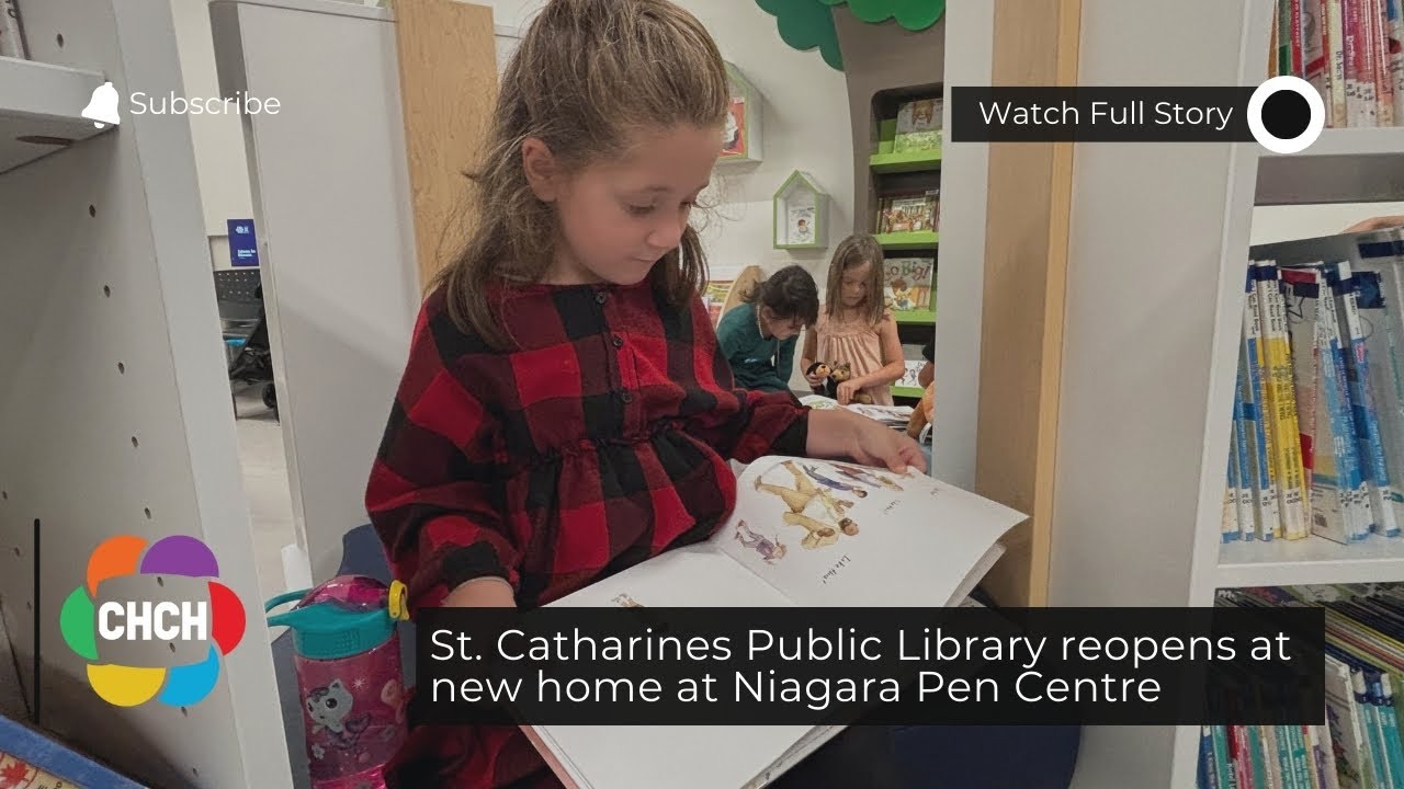 St. Catharines Public Library reopens at new home at Niagara Pen Centre