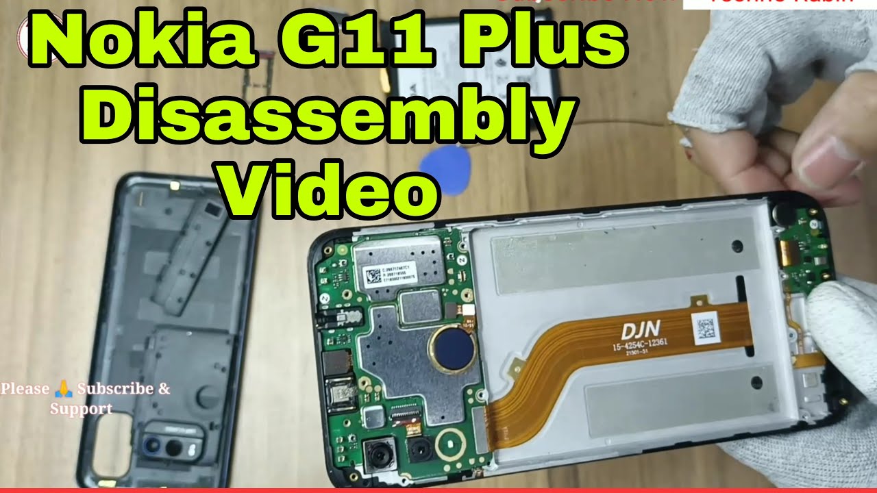 Nokia G11 Plus Disassembly video