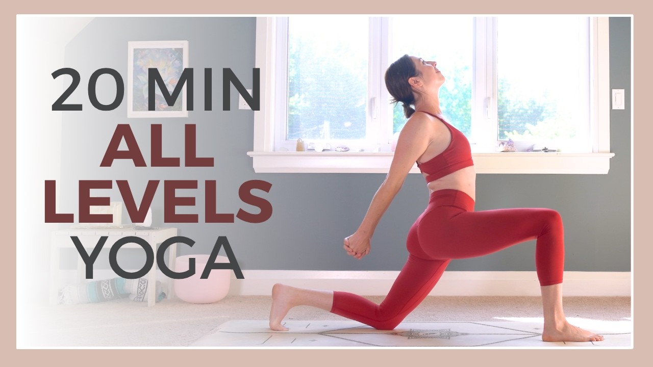 20 min Vinyasa Yoga All Levels - Full Body Opening Flow