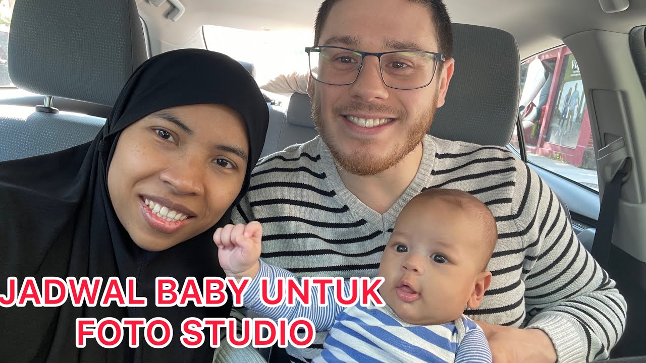 Membawa baby Zach foto studio ||