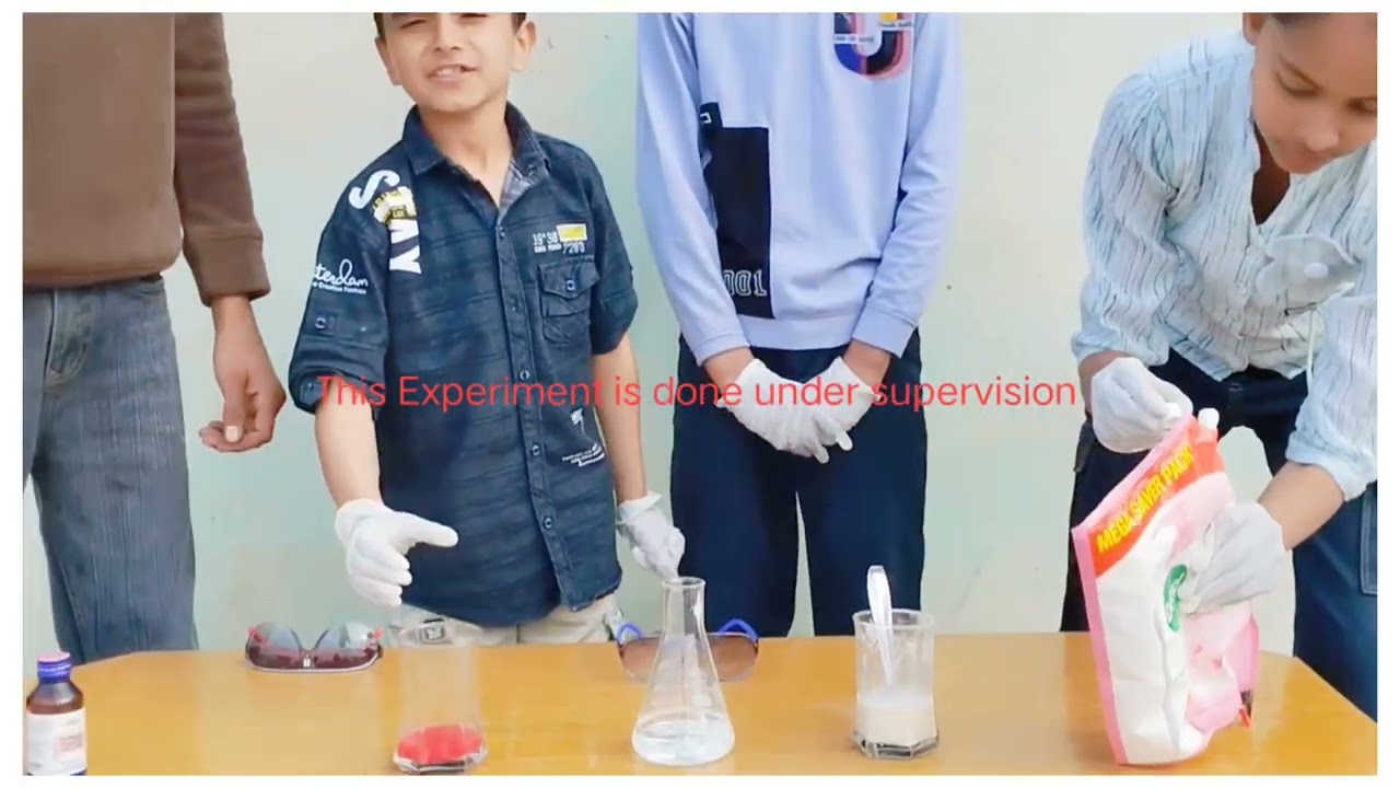 #big foam experiment or Elephant toothpaste Experiment
