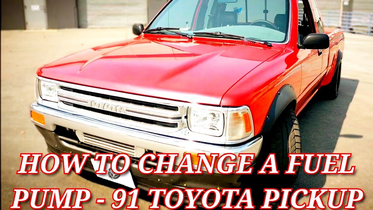КАК ЗАМЕНИТЬ ТОПЛИВНЫЙ НАСОС НА ПИКАПЕ TOYOTA 1991 ГОДА! #standardamericanoutdoors #theredsled #2...