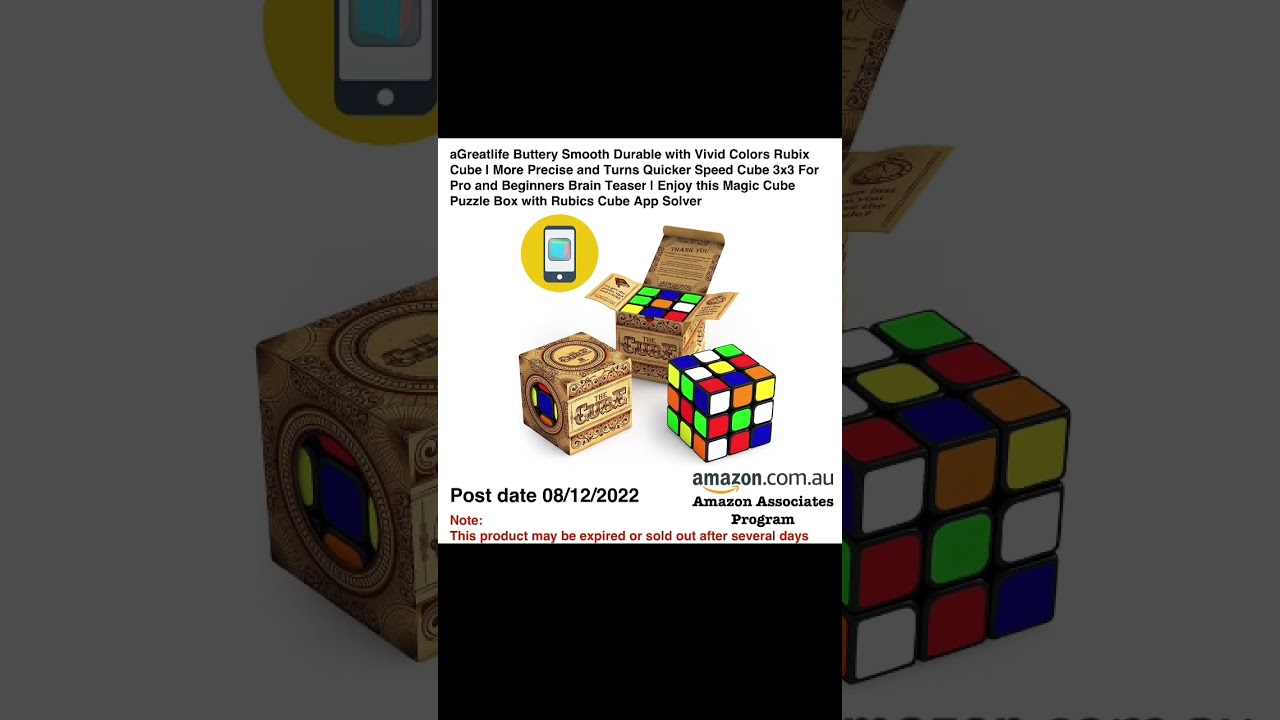 Rubik's Cube: Electronic Bluetooth Cube, Rubik&rsquo;s Connected, Vivid Colors Rubix Cube, Magic Cube