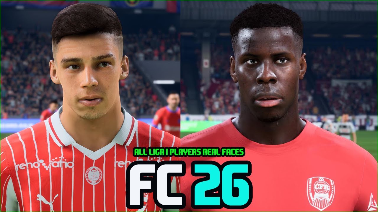 FC 26 | Все игроки румынской Лиги I с реальными лицами