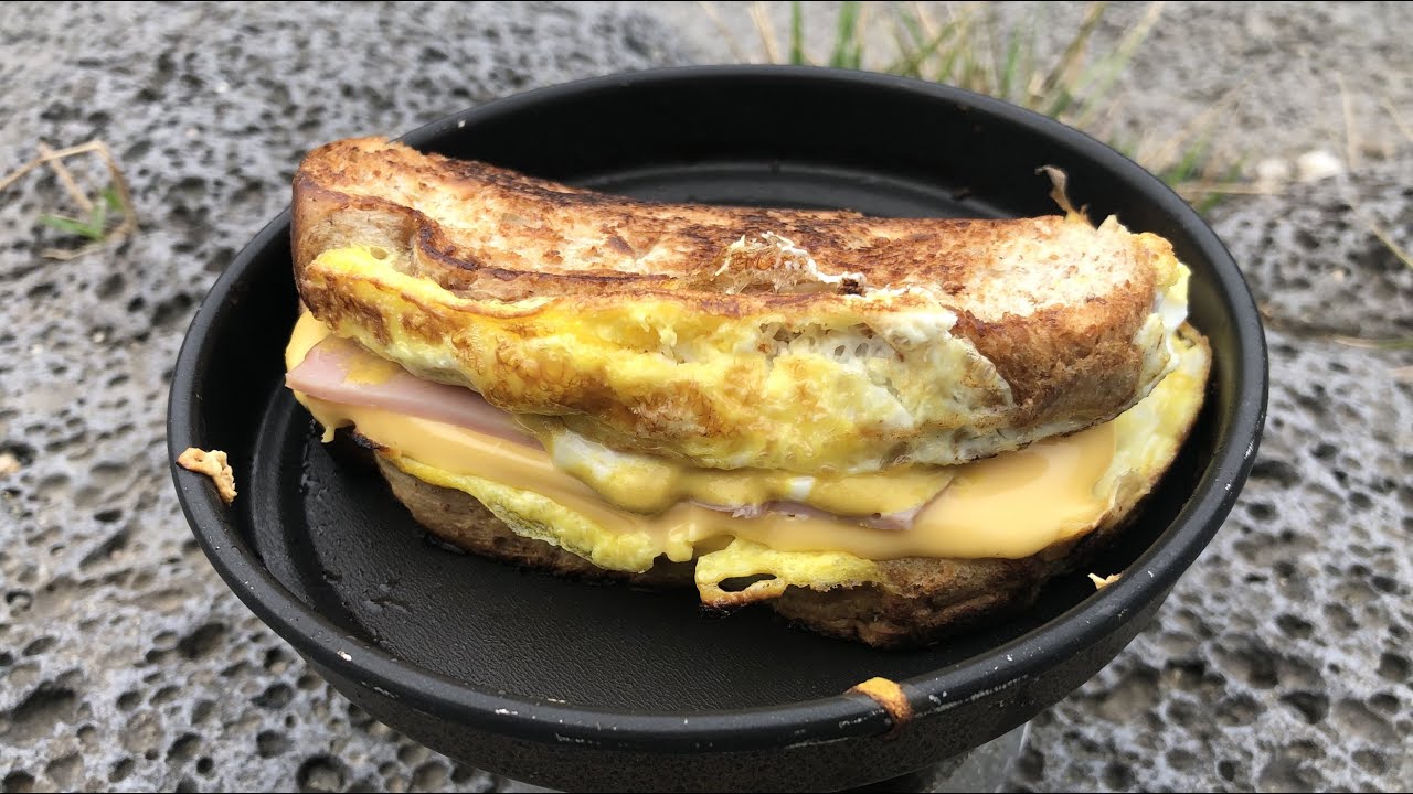 A River Runs Through It : Trangia Mini, Egg Toast