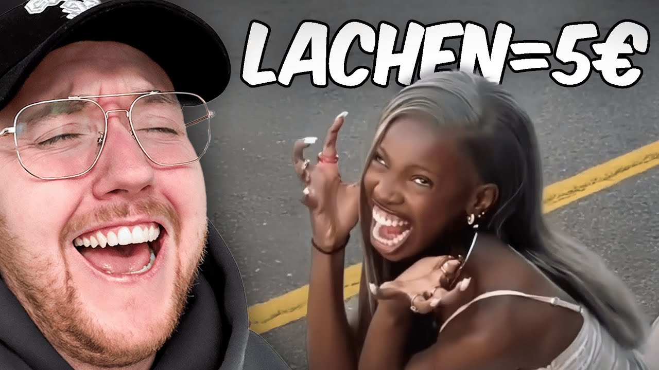 Für jeden LACHER muss ich 5€ BEZAHLEN! (NICHT LACHEN CHALLENGE)