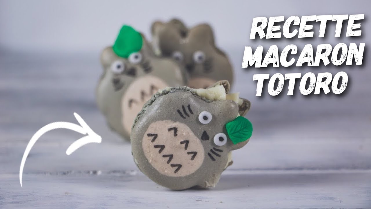 RECETTE MACARON TOTORO INRATABLE FACILE ET RAPIDE
