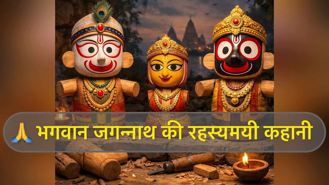 🙏 भगवान जगन्नाथ की रहस्यमयी कहानी | Jagannath Ji Ki Adbhut Katha | Puri Dham Rahasya
